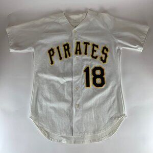 Andy Van Slyke Pittsburgh Pirates MLB Vintage Russell Athletic Jersey Mens Large